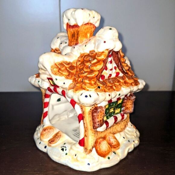 Boyds Collection 2002 the Twinkles Glossie's Sweet Treat Cottage Candle Holder - Picture 6 of 14